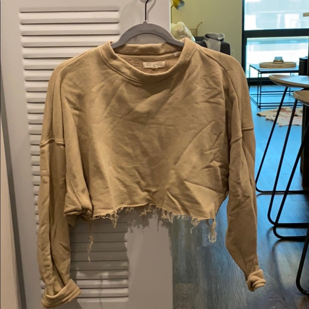 Crop sweater